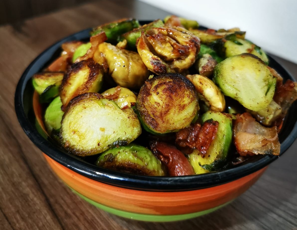 Brussels sprouts with bacon Thumbnail